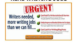 Real Writing Jobs - Thousands of Online Writing Jobs at Home