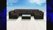 Genuine Luxxella Outdoor Patio Wicker Sofa Sectional Furniture BELLA 7pc Gorgeous Couch Set