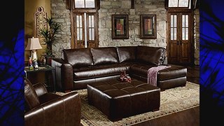 Chelsea Home Furniture Fairfax 2-Piece Sectional Capri Dark Brown