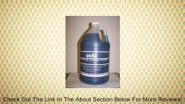 ccls 4 GALLONS/CASE SEPTIC TANK BACTERIA ADDITIVE Review