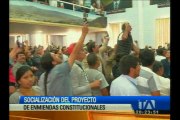 Guillermo Lasso reclama una consulta popular a la Comisión de Enmiendas