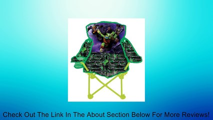 Disney Teenage Mutant Ninja Turtle Fold N' Go Chair Review