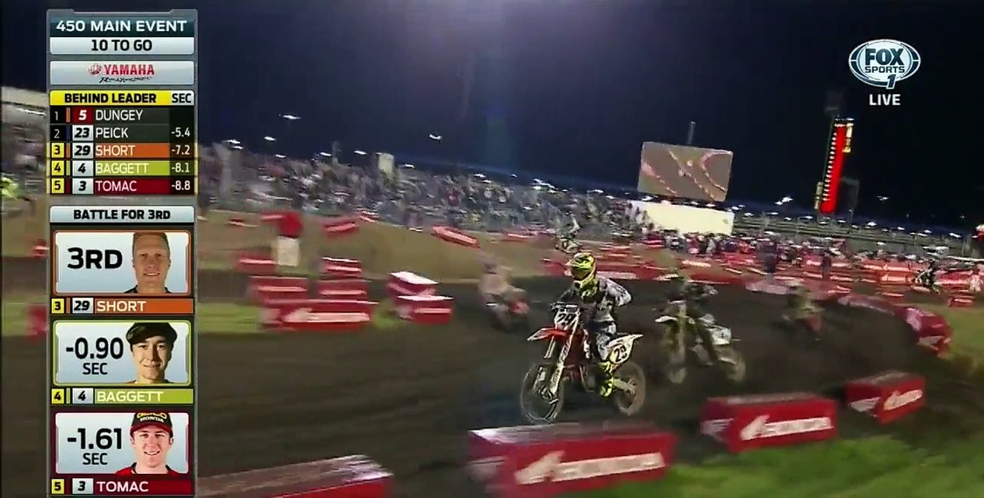 AMA Supercross 450SX Main Event round 10 Daytona