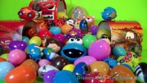 100 Surprise Eggs New Huge Frozen Cars Disney Marvel Mickey Monsters Spongebob plus blind bags egg!  30 minutes Süpriz Yumurta!