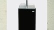 Summit : SBC500B 24 Freestanding Full Keg Beer Dispenser with Manual Defrost - Black