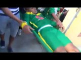 Copa Perú: en Huaraz agreden a jugador de Sport Áncash FC y lo dejan inconsciente (VIDEO)