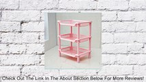Baclee13 Plastic Shelf Home Decor Three-layer Square storage rack for Shower Bathroom or Kitchen Review