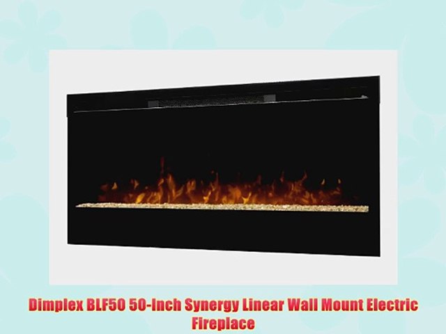 Dimplex Blf50 50 Inch Synergy Linear Wall Mount Electric Fireplace