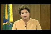 Pronunciamento oficial de Dilma Rousseff