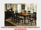 Home Styles 5008-309 Monarch Rectangular Dining Table and 6 Double X-Back Chair