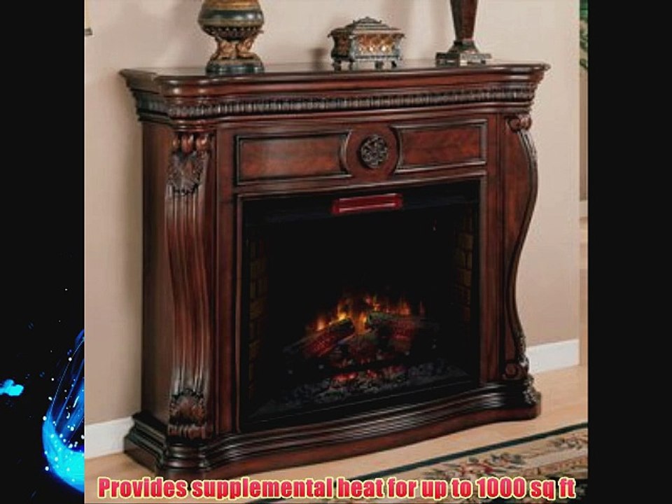 ClassicFlame Lexington Electric Fireplace Mantel in Empire Cherry