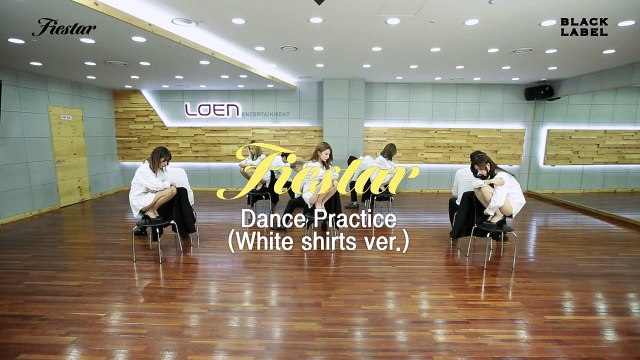FIESTAR 'You're pitiful' Dance Practice white shirts ver. (피에스타 '짠해' 안무 연습 영상 화이트 셔츠 ver.) [ENG SUB]
