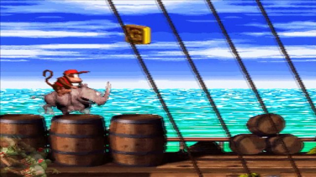 Test Retro - Donkey Kong Country 2 : Diddy's Kong Quest - SNES