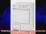 T8023C Miele Touchtronic Large Capacity Condenser Dryer with Stainless Honeycomb Drum - White