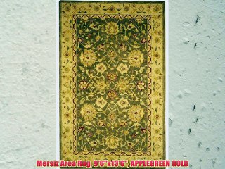 Mersiz Area Rug 9'6x13'6 APPLEGREEN GOLD