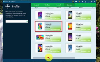 How to Rip DVD Blu-ray to Samsung S5 Android 5.0