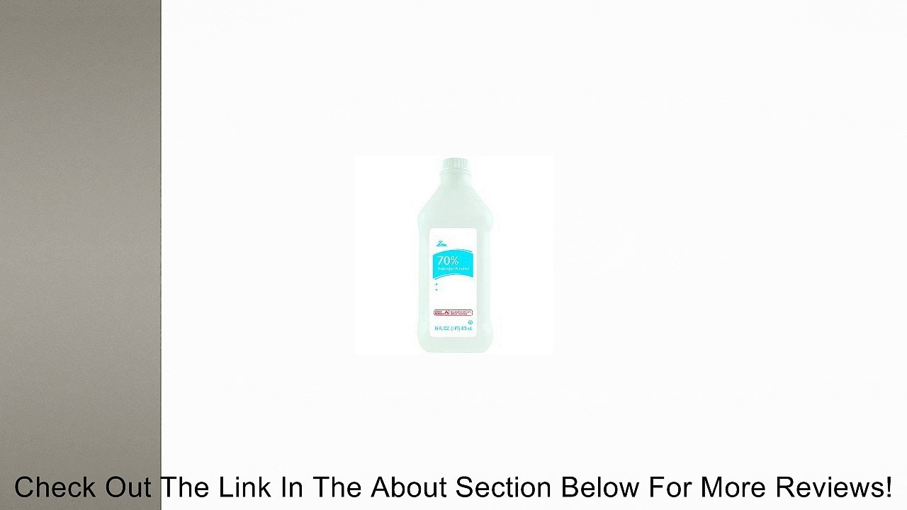 70% Iso Alcohol Pint - Part #: 81043 Review