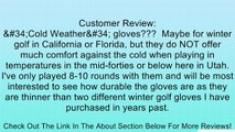 Nike Cold Weather Winter Golf Gloves - ONE PAIR Review