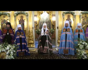 Слово Патриарха в Покровском ставропигиальном монастыре