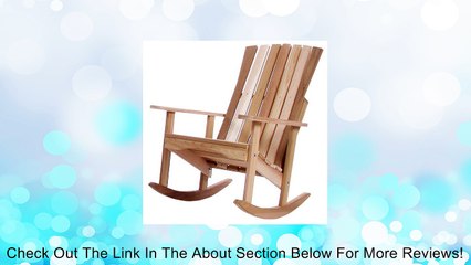 Cedar Porch Rocking Chair Review