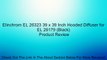 Elinchrom EL 26323 39 x 39 Inch Hooded Diffuser for EL 26179 (Black) Review