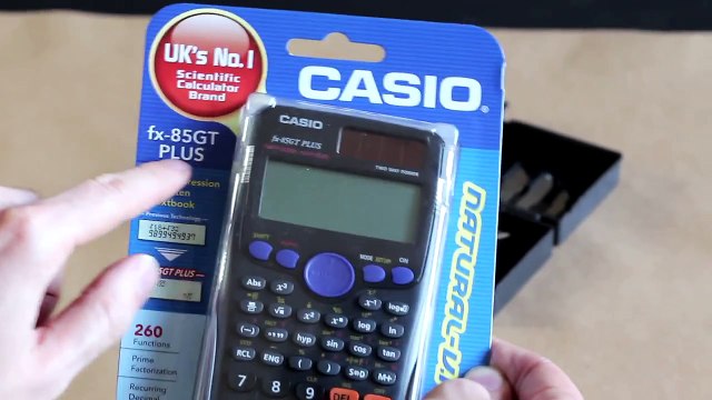 Casio Calculator Unboxing - Numberphile