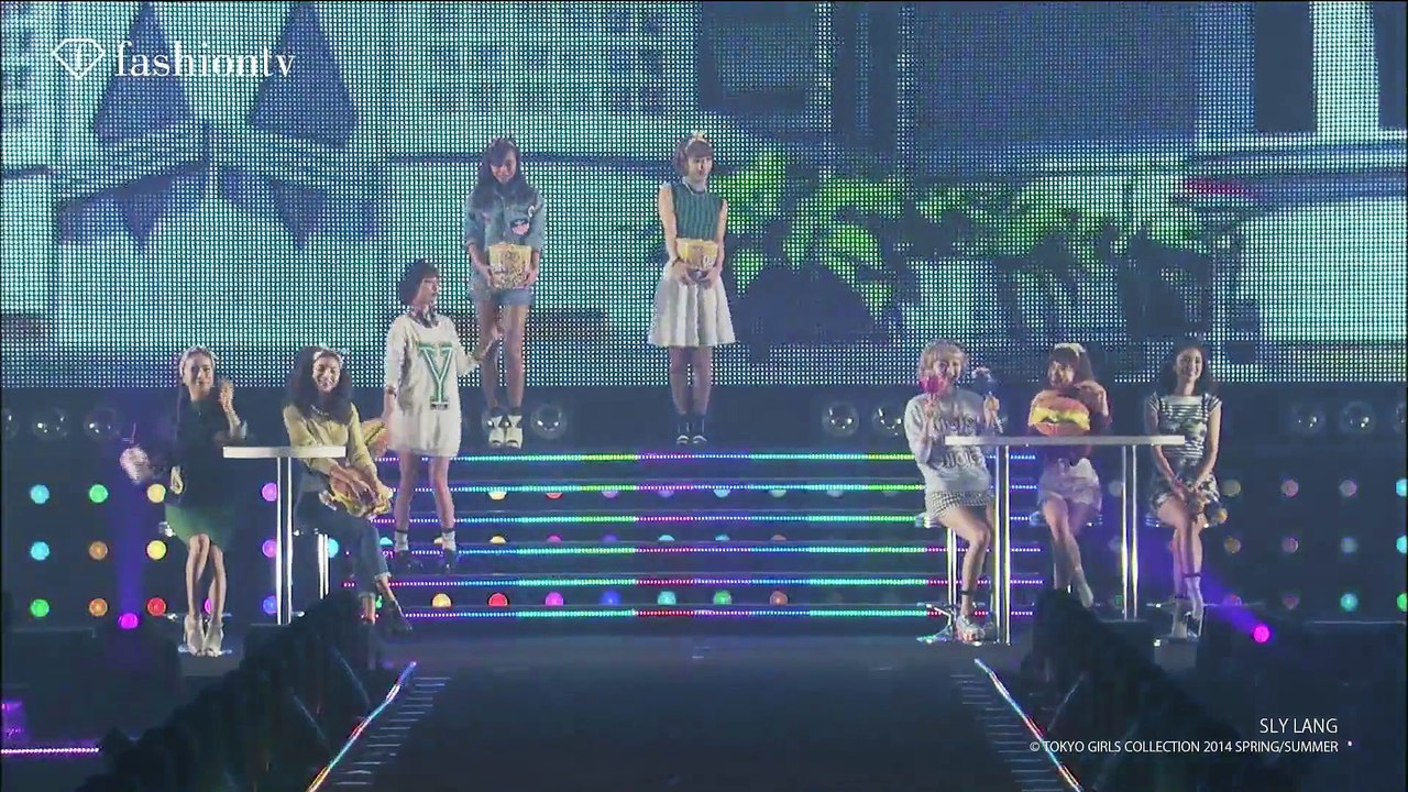 SLYLANGステージ／TOKYO GIRLS COLLECTION 2014 SPRING SUMMER｜fashiontv Japan ファッションTV