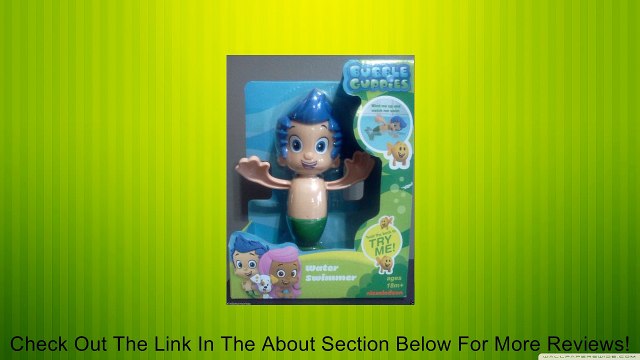 Bubble Guppies Gil Water Swimmer Winds Up and Swims Review