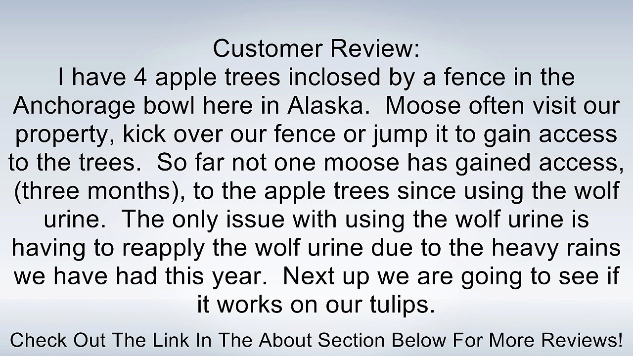 Pete Rickard's Wolf Urine Hunting Scent Review