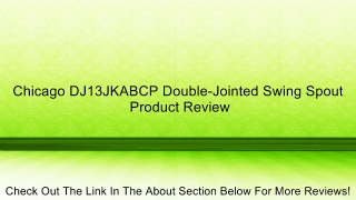 Chicago DJ13JKABCP Double-Jointed Swing Spout Review