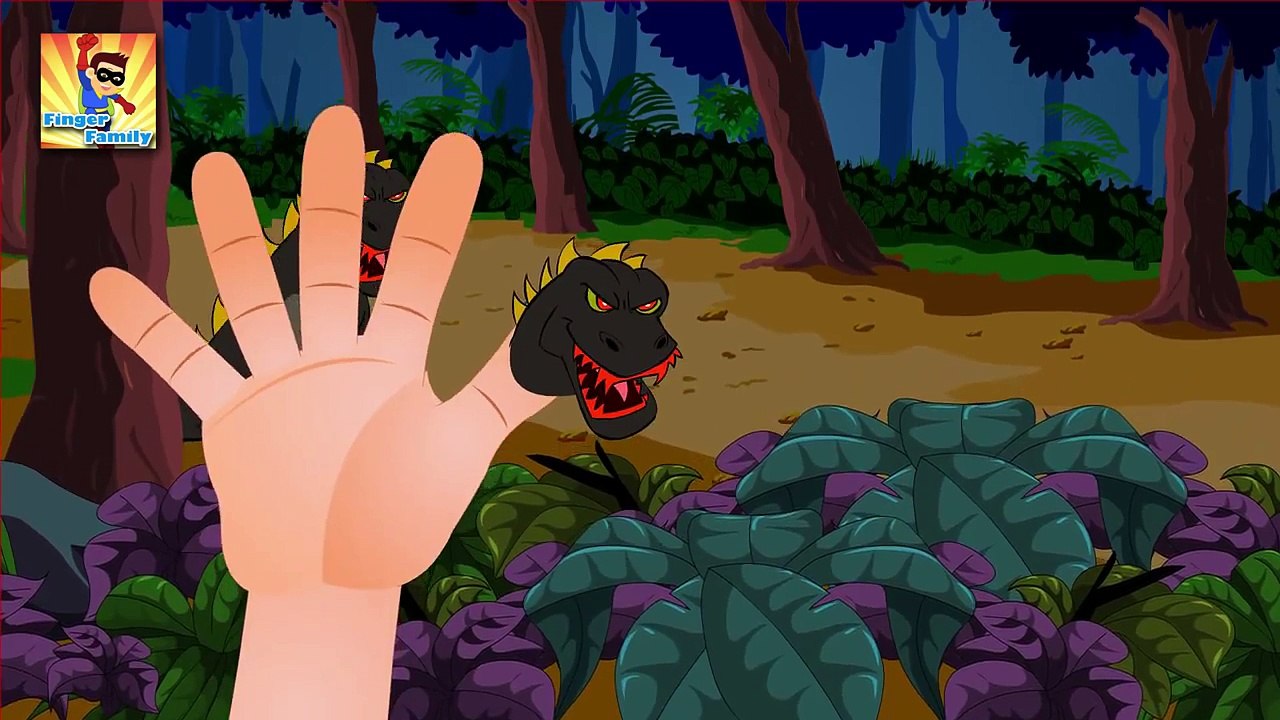 Finger Family Dinosaur Finger Family | Finger Family Songs | Finger Family Godzilla Parody