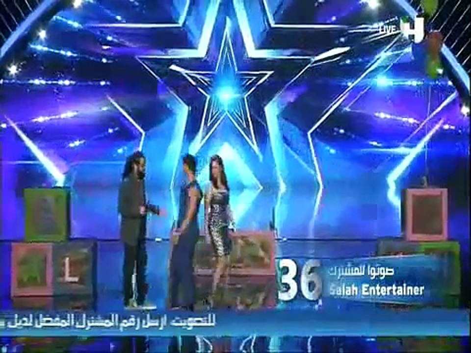 Salah Entertainer (Semi final-Arabs Got Talent)