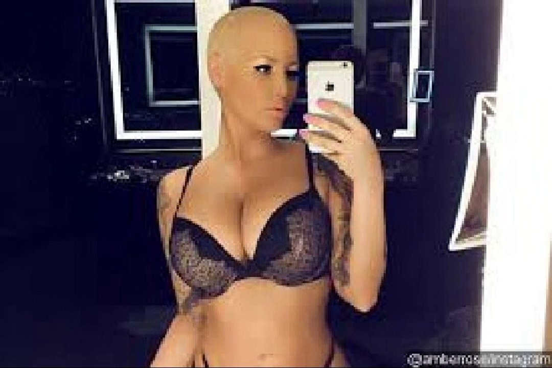 Amber Rose dedicates lingerie photo to critics