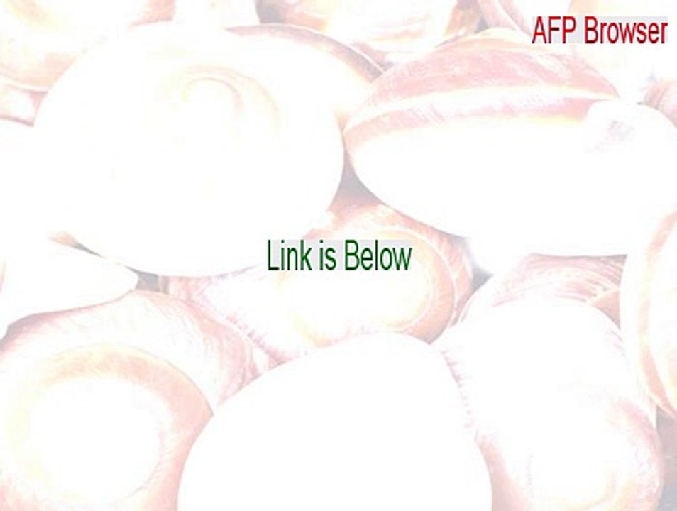 AFP Browser Key Gen [Instant Download]