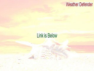 Weather Defender Cracked [Legit Download]