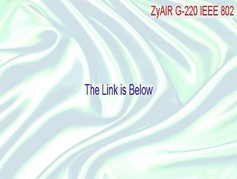 ZyAIR G-220 IEEE 802.11b+g USB Adapter Cracked - ZyAIR G-220 IEEE 802zyair g-220 ieee 802.11b+g usb adapter 2015