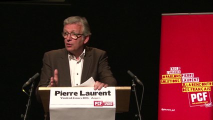 Pierre Laurent - Meeting à Angers