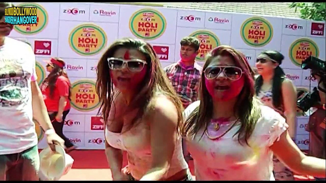 Celebrities at Zoom Holi Party 2015 (EXCLUSIVE FOOTAGE)