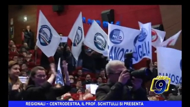 REGIONALI | Centrodestra, Schittulli si presenta