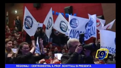 REGIONALI | Centrodestra, Schittulli si presenta