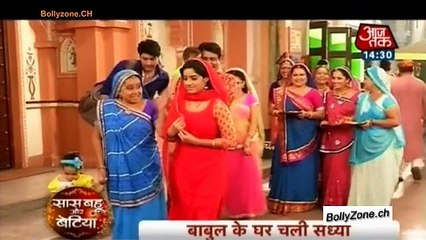 Sandhya Chali Mayke!! - Diya Aur Baati Hum - 10th March 2015