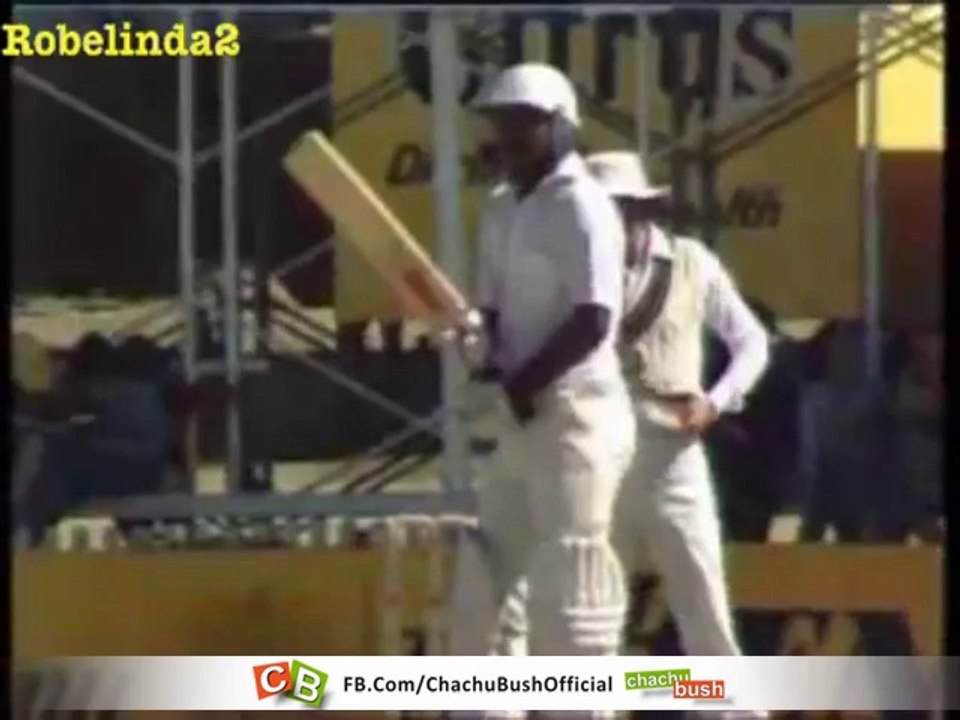 Big fight Between Javed Miandad and Denis Lillee