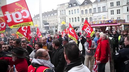 Download Video: Les salariés de Sambre et Meuse manifestent pour leurs emplois