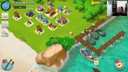Boom Beach for iPhone Gameplay Massacre