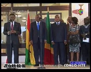 Télé-Congo : Journal du 09 mars 2015 -  Partie  1