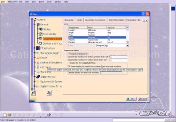 How to Change Catia v5 Format Setting