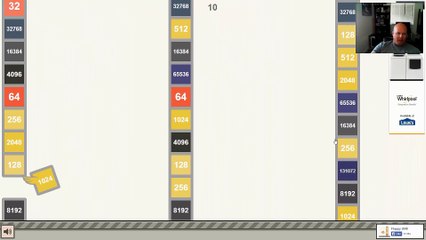 Flappy 2048 Webgame Gameplay