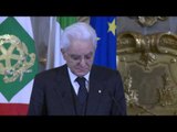 Roma - Giornata della Donna - Intervento del Presidente Mattarella (07.03.15)