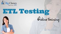 ETL Testing Online Training | ETL Testing Video Tutorials