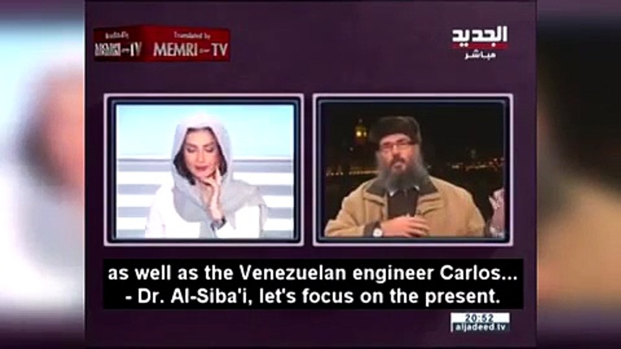 Lebanese TV host Rima Karaki shuts down interview after a Muslim scholar tells h